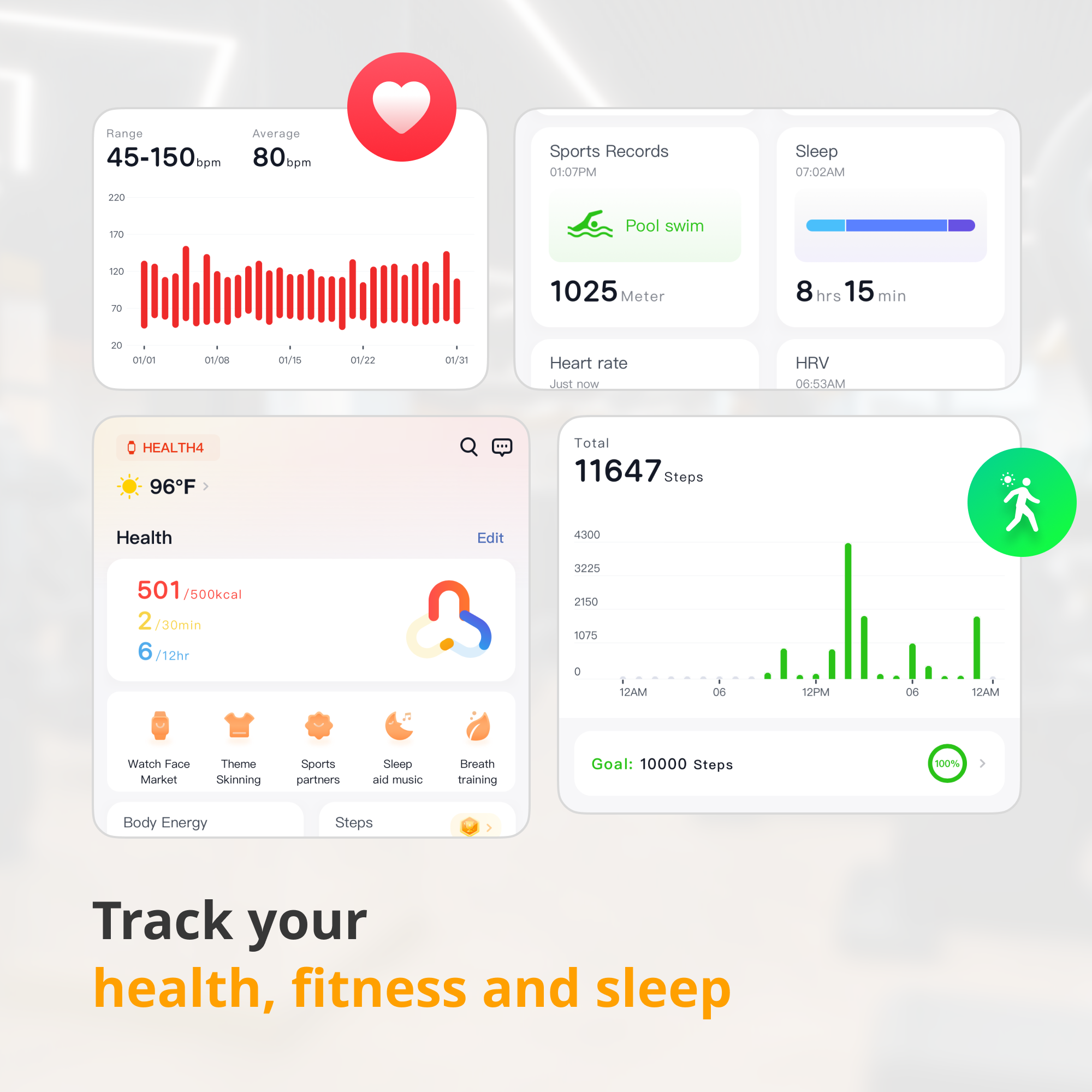 Health Smartwatch 4