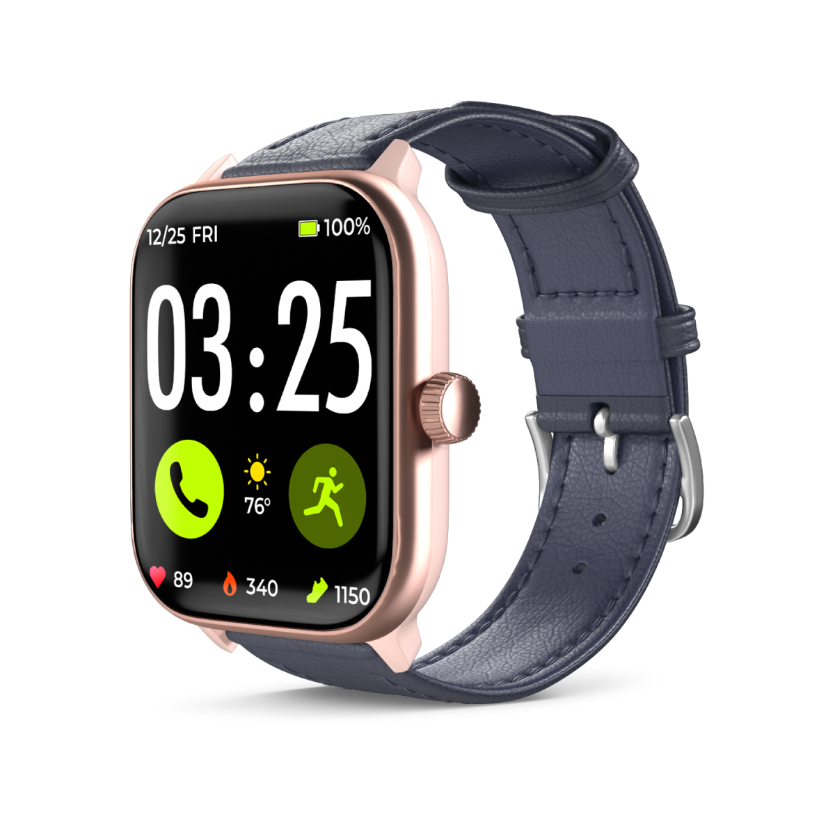 Leather Band for Health Smartwatch 4