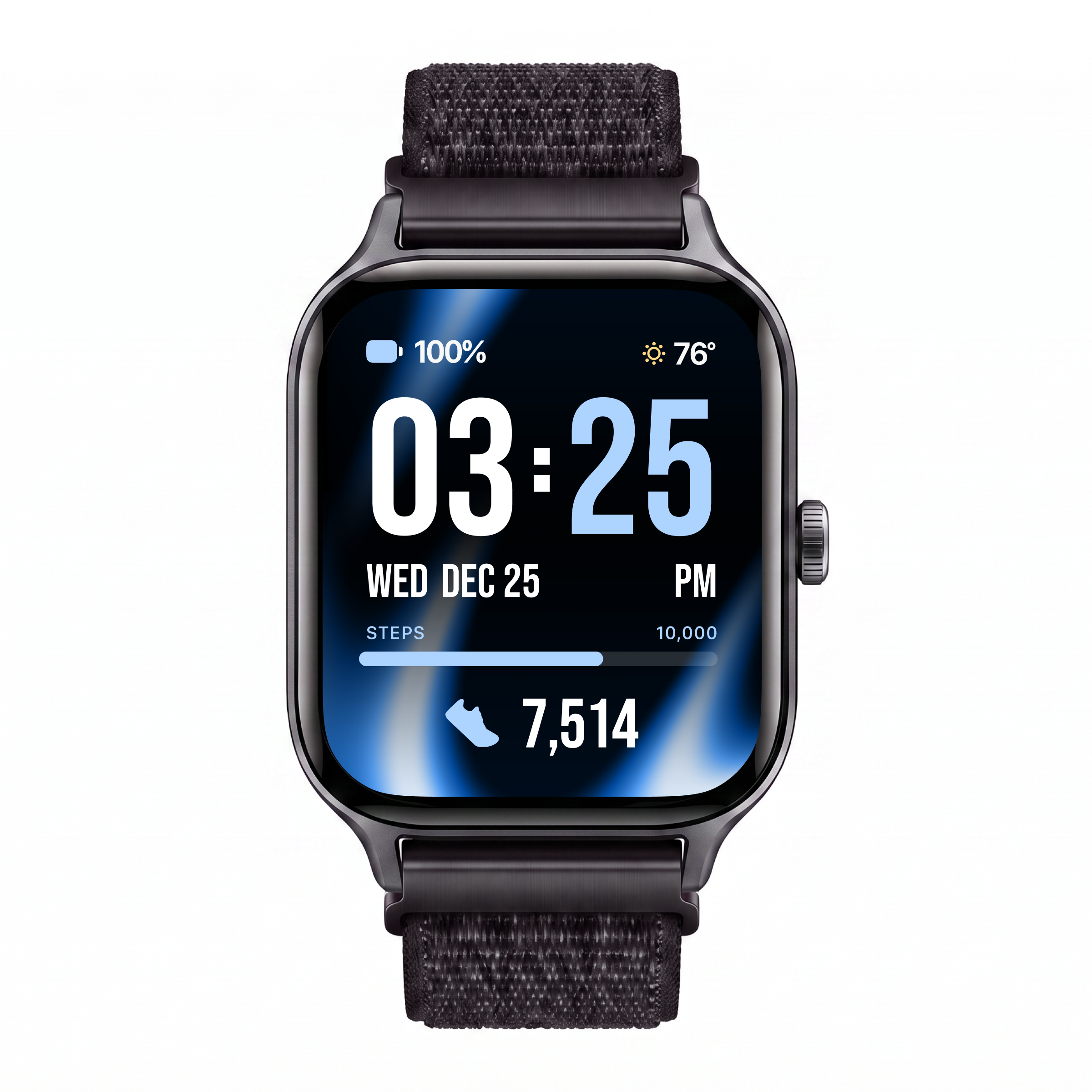 Braided Velcro Band for Health Smartwatch 5