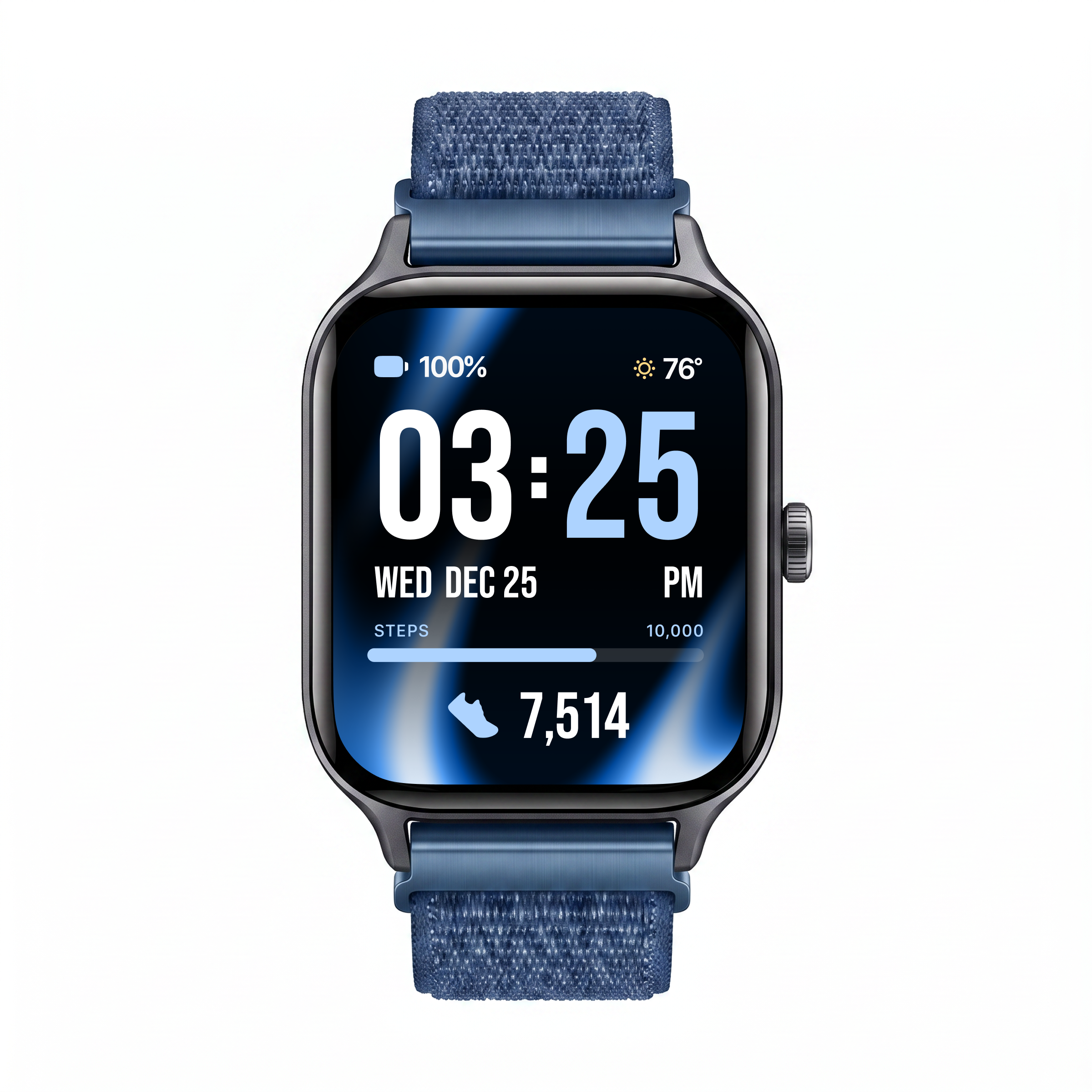 Braided Velcro Band for Health Smartwatch 5