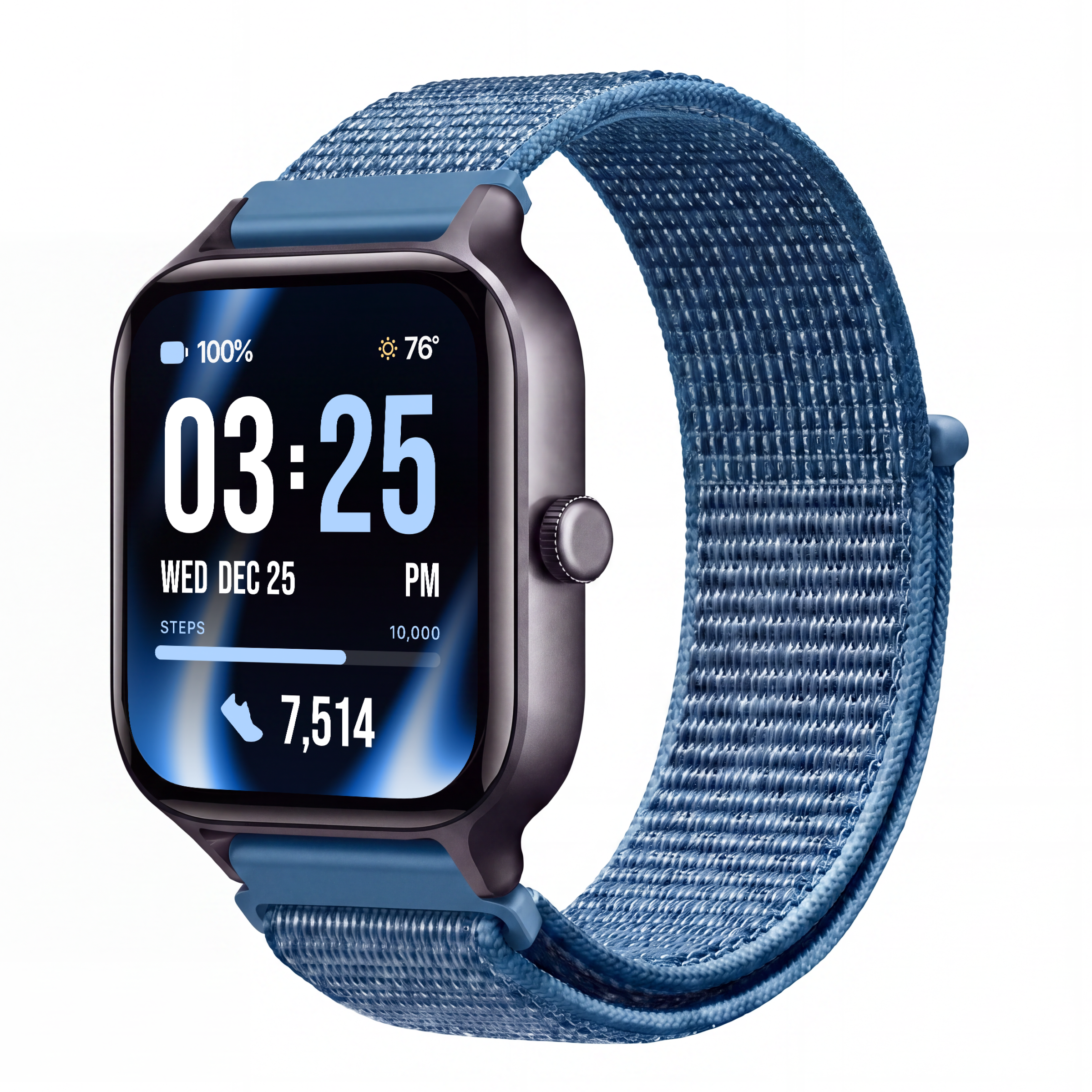 Braided Velcro Band for Health Smartwatch 5
