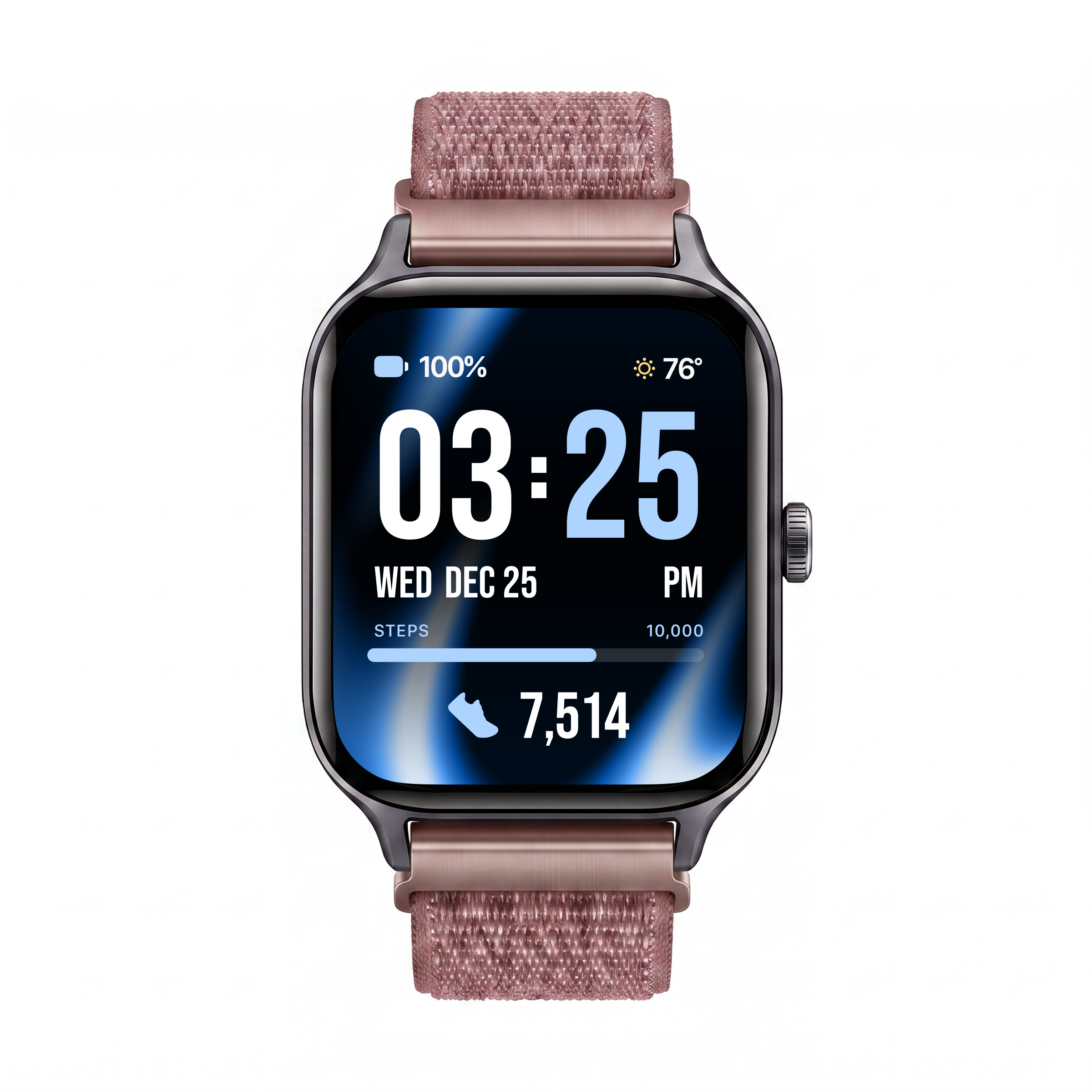 Braided Velcro Band for Health Smartwatch 5