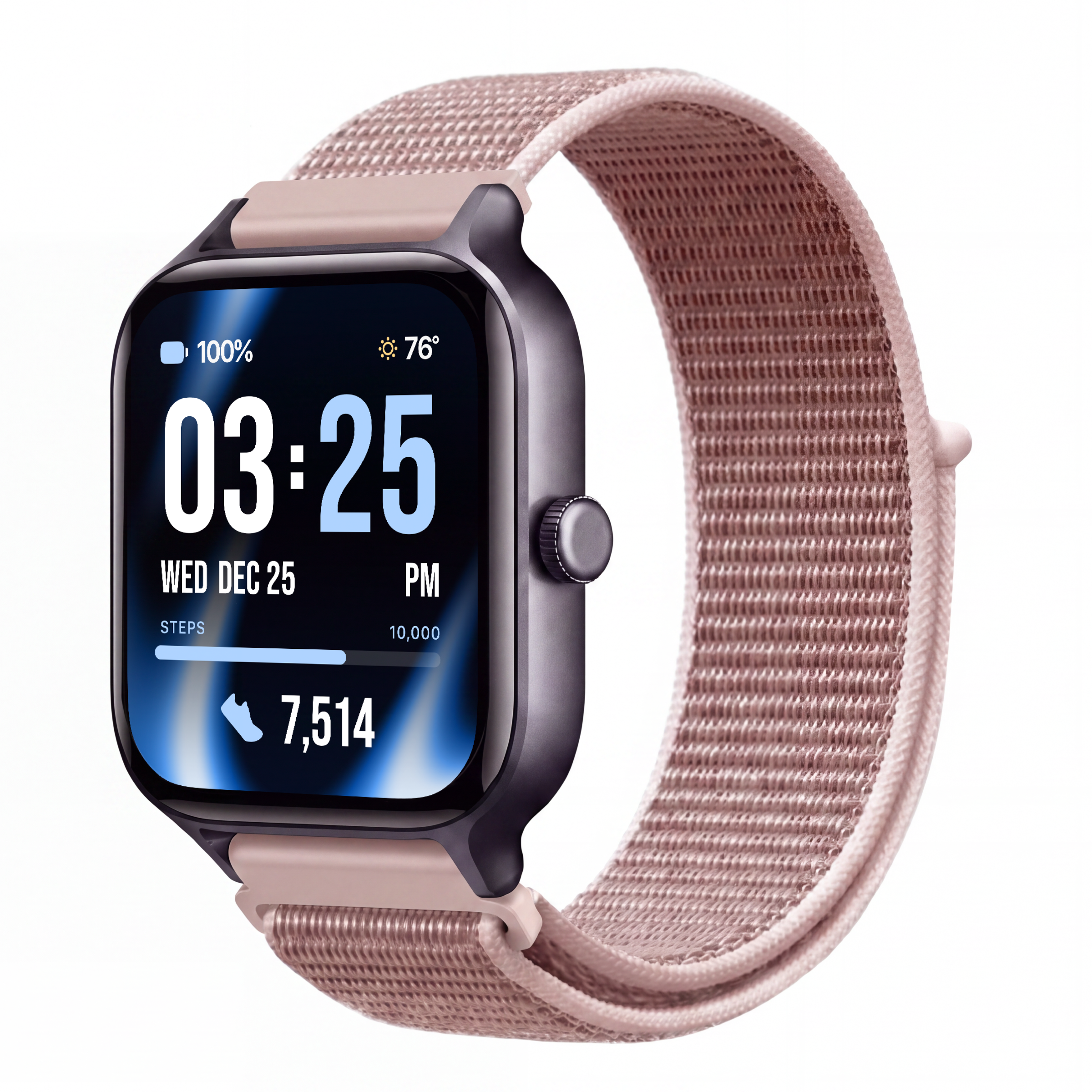 Braided Velcro Band for Health Smartwatch 5