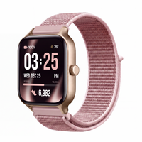 Braided Velcro Band for Health Smartwatch 5