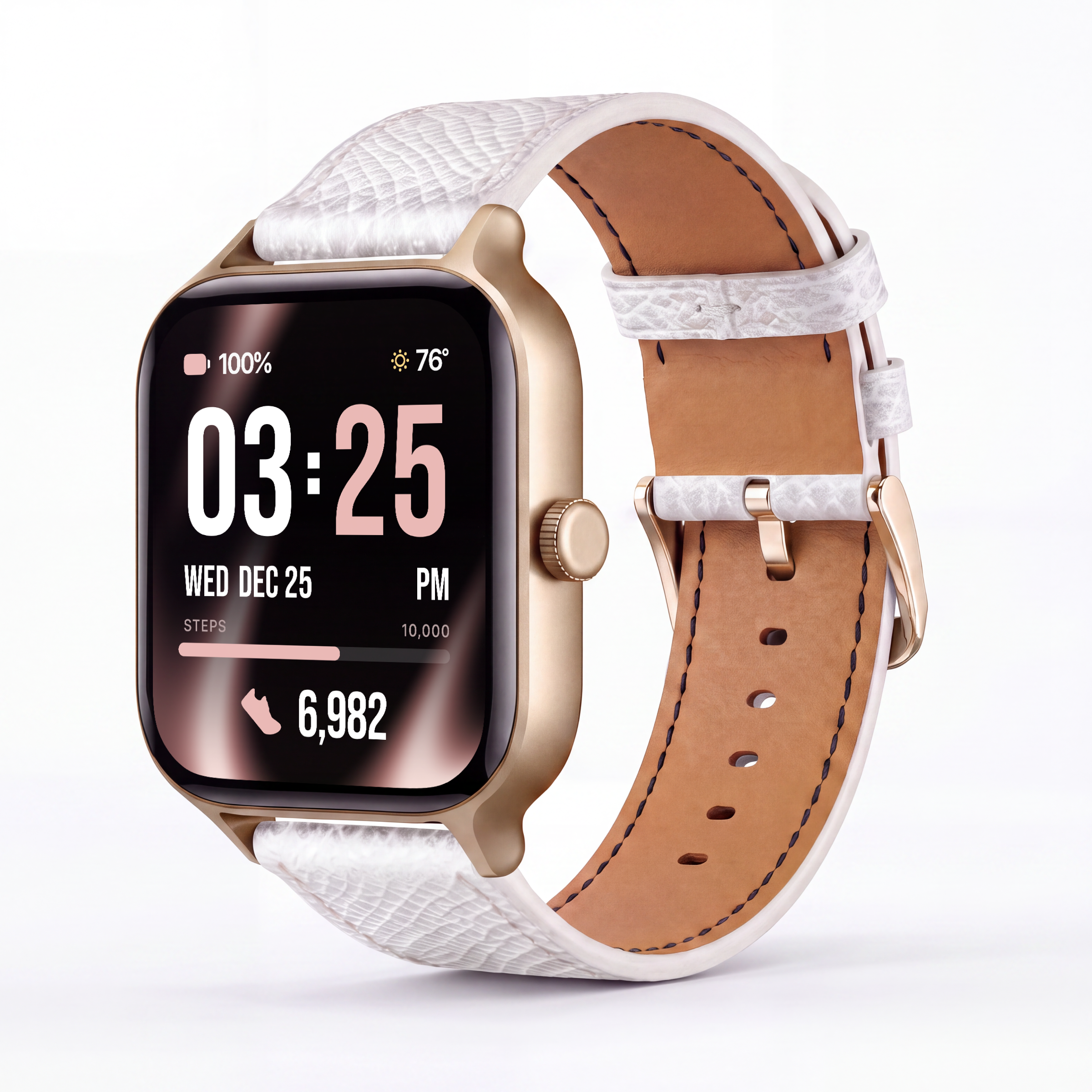 Leather Band for Health Smartwatch 5