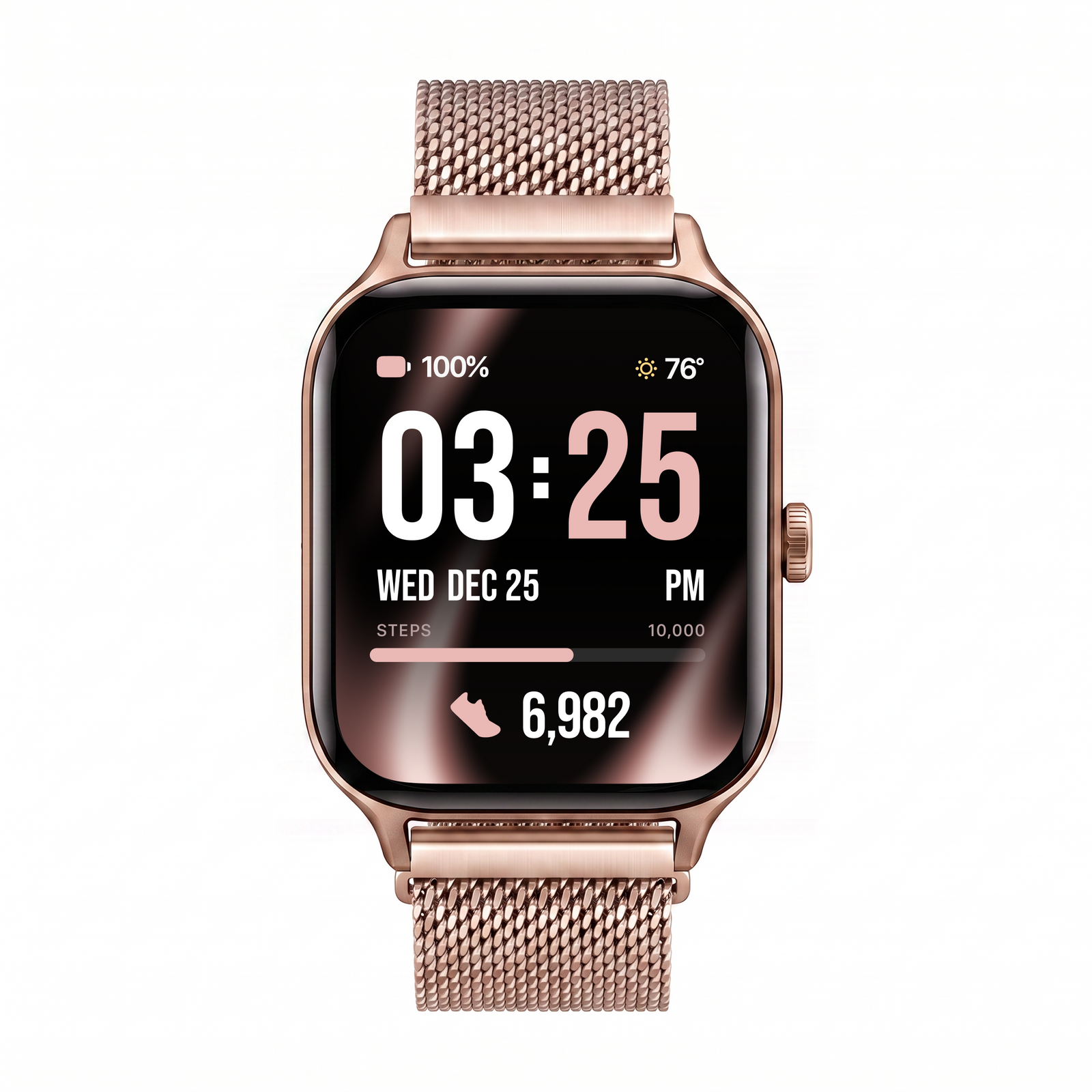 Milanese Loop Band for Health Smartwatch 5