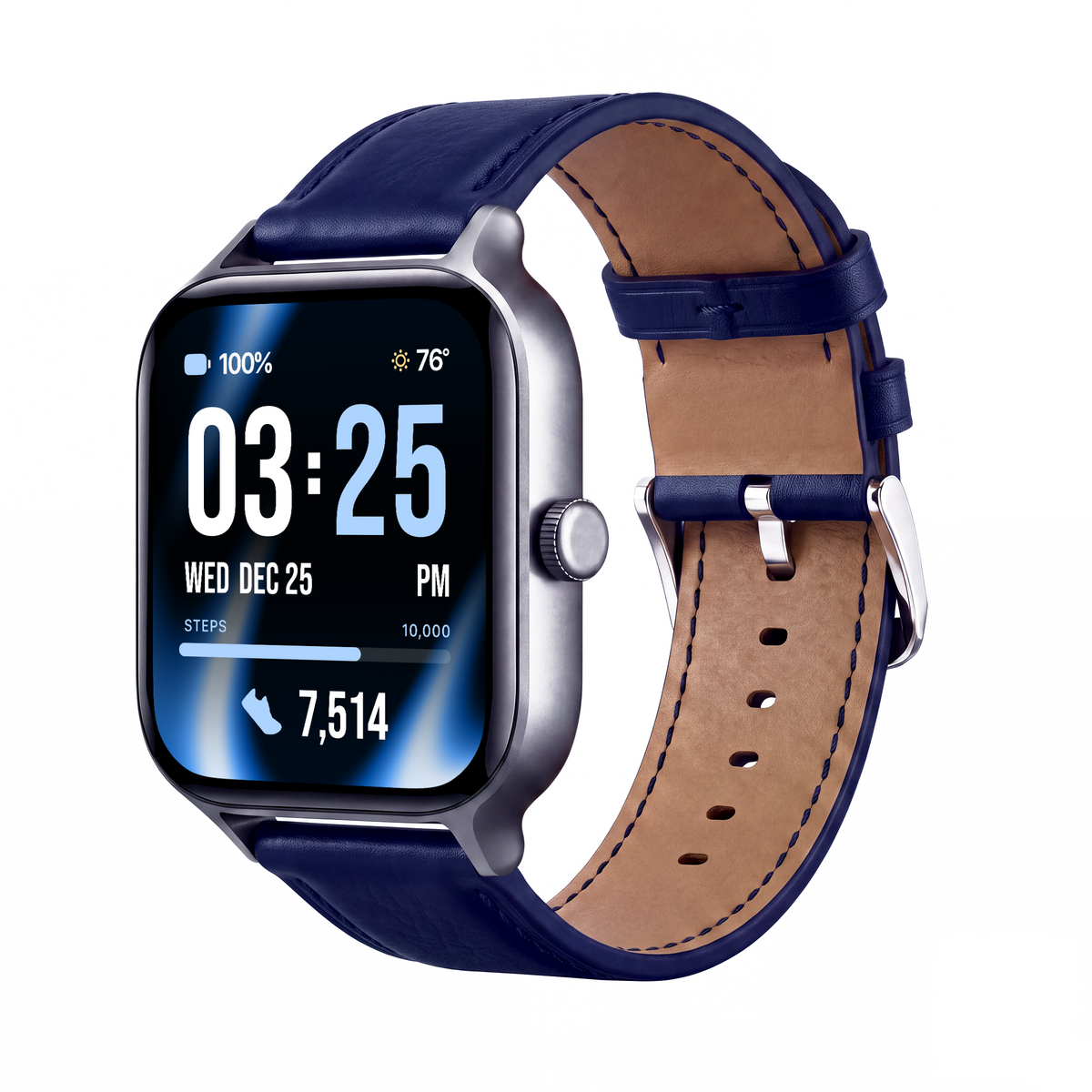 Leather Band for Health Smartwatch 5
