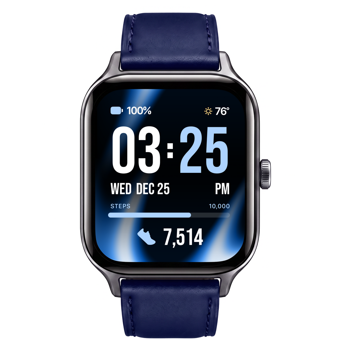 Leather Band for Health Smartwatch 5