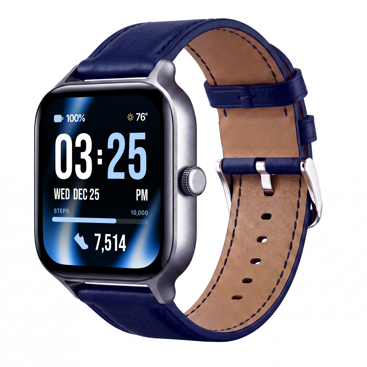 Leather Band for Health Smartwatch 5
