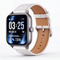 Leather Band for Health Smartwatch 5