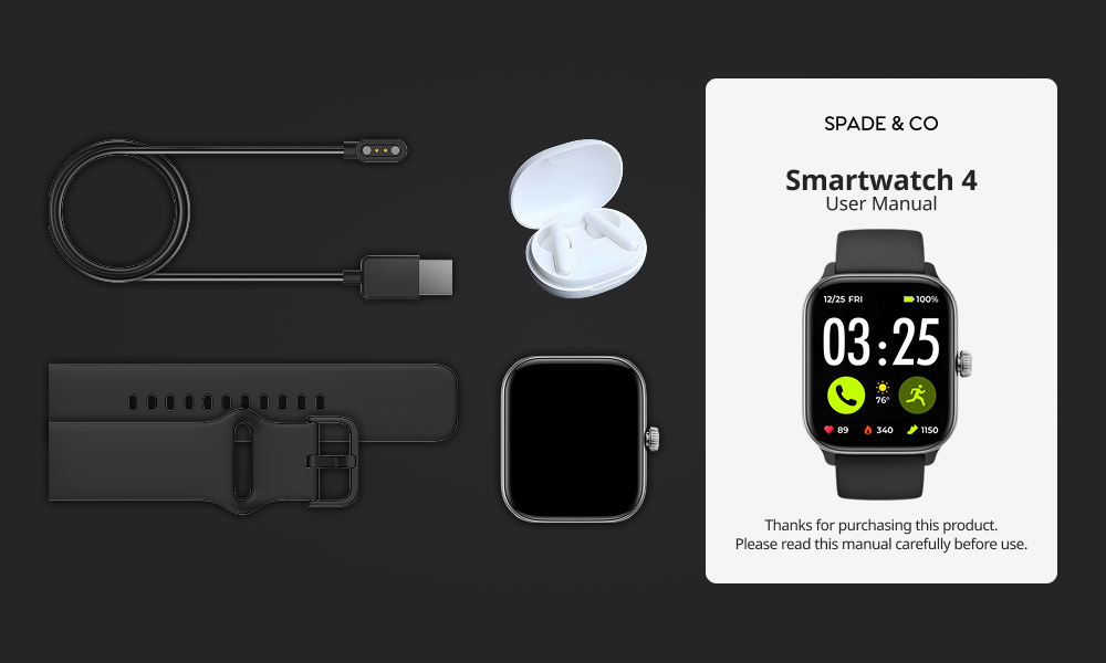 Health Smartwatch 4 + FREE Gift