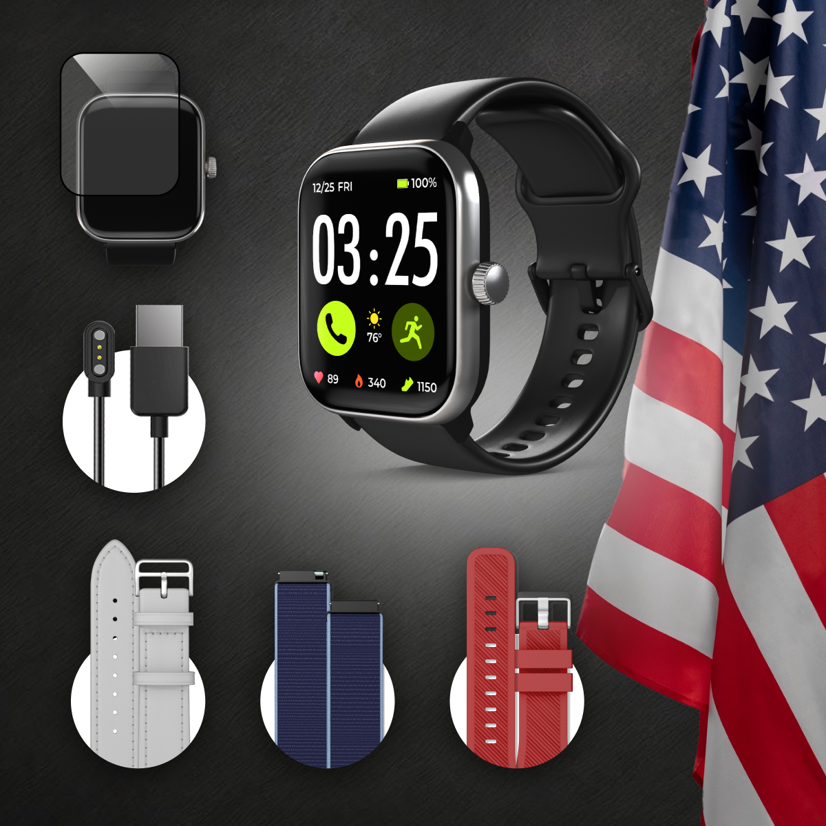 President’s Day Bundle for Health Smartwatch 4