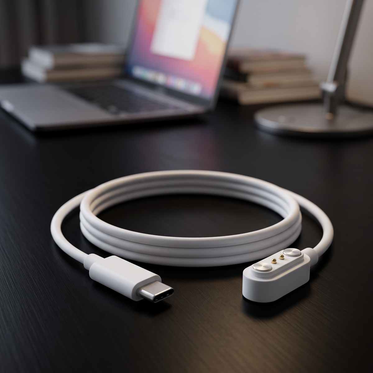 One cable, any USB-C outlet.