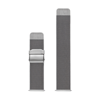 Silver Stainless Steel Band for Health Smartwatch 2