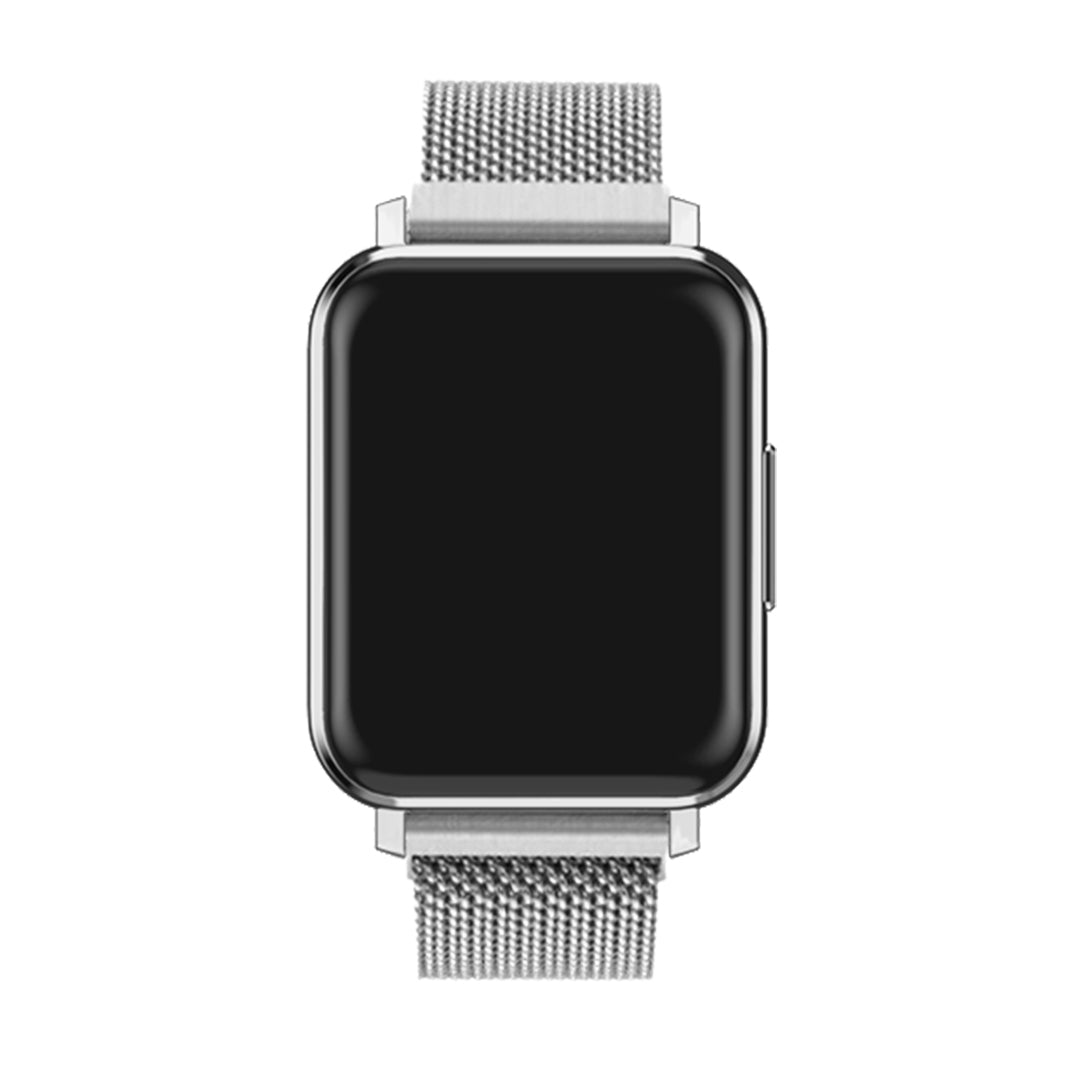 Silver Stainless Steel Band for Health Smartwatch 2