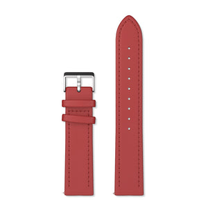 Red Leather Band for Health Smartwatch 3