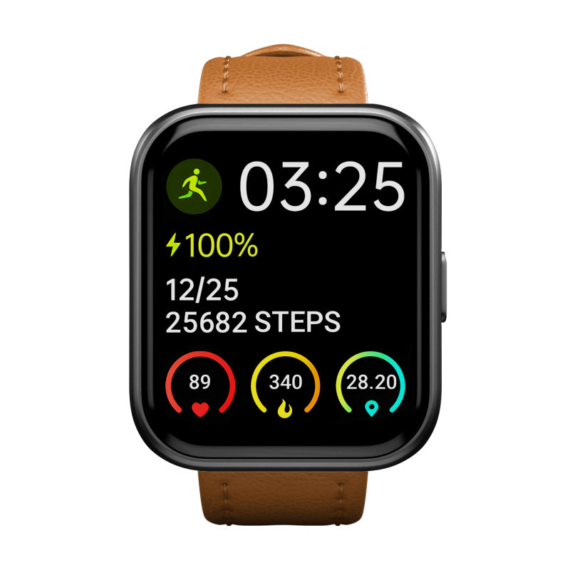 Brown Leather Band for Health Smartwatch 3