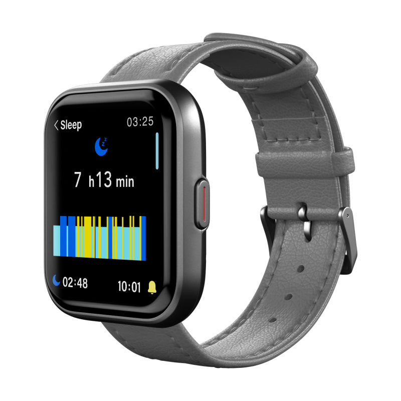 Grey Leather Band for Health Smartwatch 3