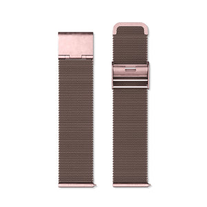 Rose Gold Stainless Steel Band for Health Smartwatch 3