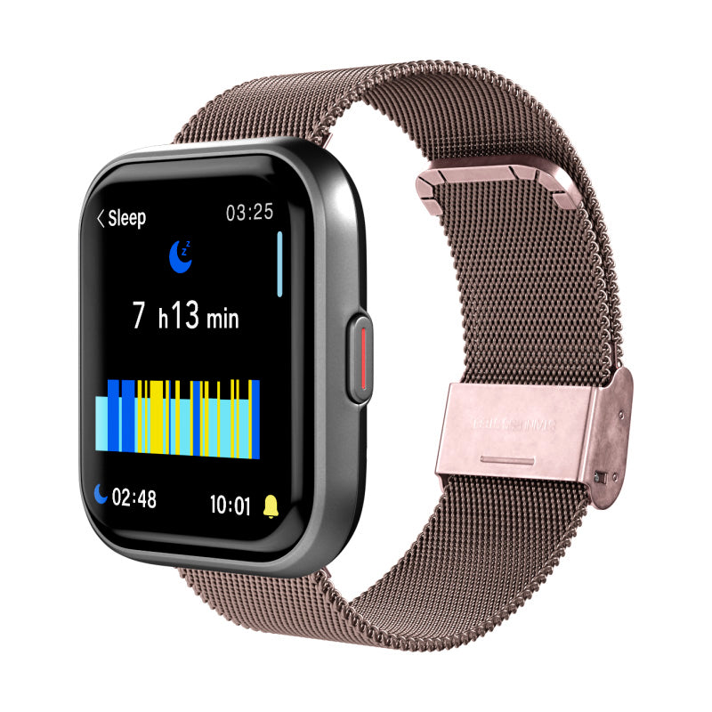 Rose Gold Stainless Steel Band for Health Smartwatch 3