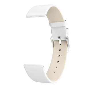 White Leather Band for Health Smartwatch 2